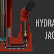 Hydraulic Jack 3D Animation