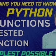 Python Nested Functions Python Tutorial Python Complete Course Python Pythonforbeginners