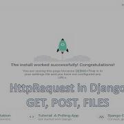 HttpRequest In Django GET POST FILES
