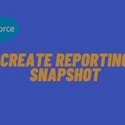 Salesforce Reporting Snapshot Overview