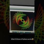 Python 16 Lines Program To Amazing Output Programming Short