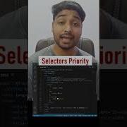 CSS Selectors Priority