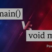 Why We Use Int Main Or Void Main Function C Programming Or C Programming