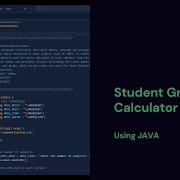 Student Grade Calculator Using Java Java Project Codsoft Intership Java Developer Intership