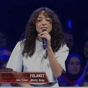 O Ses Türkiye Zeynep Bastık Felaket