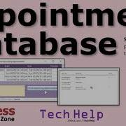 Microsoft Access Appointment Database Scheduling Calendar Tasks To Do Items Planner