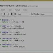Implementation Of Deque 33