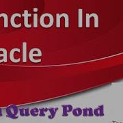 Function In Oracle PL SQL