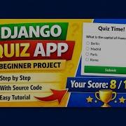 Build A Quiz App Using Django Beginner Project With Source Code Python Quizapp Project For Students