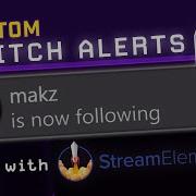 Как создать пользовательское оповещение Twitch на элементах HTML CSS трансляции уведомление Xbox 360