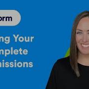 How To View Incomplete Submissions With Jotform Tables