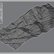 Terrain Model From Height Map Heightfield Rhino 7