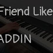 Aladdin OST Friend Like Me Piano Cover