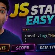 JavaScript Programming Part 1 Comments Scope Data Types Full Course For Beginners