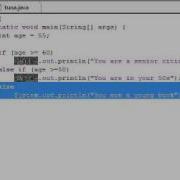Java Programming Tutorial 19 Else If Statement Flv
