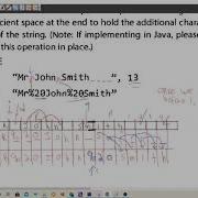 1 3 URLify Write A Method To Replace All The Spaces With 20
