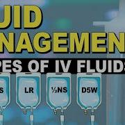 Types Of IV Fluid Fluid Management