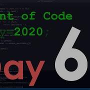 Day 6 25 Advent Of Code 2020