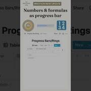 How To Add Progress Bars And Rings To Notion Shorts Notion Notiontutorial