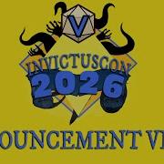 INVICTUSCON 2026 ANNOUNCEMENT
