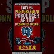 День 6 Настройка PgBouncer в PostgreSQL 18 Пул соединений Postgresql Pgbouncer день6 Pgdba