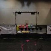 Time Lapse Of The Student Scene UV Paint Party Set Up