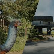 An Ornithomimid Opening Entrance And Ornithomimus Enclosure Speedbuild Hunter Valley PaleoZoo Ep1