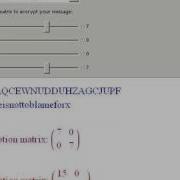 Hill Cipher Encryption And Decryption