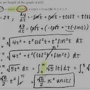 Change Of Parameter Arc Length