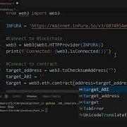Web3 Hacking In Python 0x02 Web3 Smart Contract Connection Template Creation