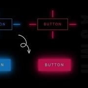 ASMR Programming Creative Glowing Neon CSS Button Hover Effect No Talking
