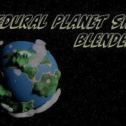Procedural Planet Shader Blender 2 9