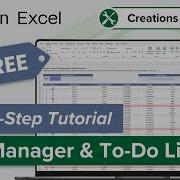 How To Create A Task Manager In Excel Free Template And Tutorial Create Your Own Spreadsheet