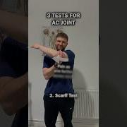 3 Tests For AC Joint Shoulder Pain