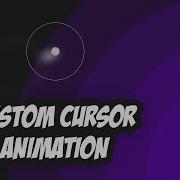 Custom Cursor Animaton HTML CSS JS Tutorial