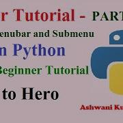 Create Menubar And SubMenu In Tkinter A Tookit For GUI Python Beginners Tutorial In Hindi Urdu