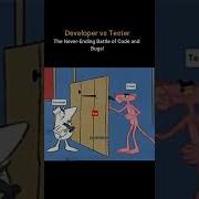 Developer Vs Tester Fight Trending Coding Memecoding Programmerlife Coderush Programmer Memes