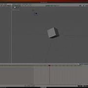 Blender Cube Rotation Animation Test