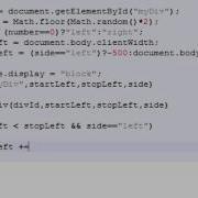 Javascript Scrolling Div