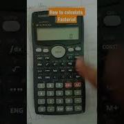 How To Calculate Factorial From Calculator