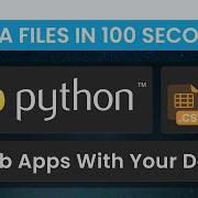 Anvil S Data Files In 100 Seconds Build Better Python Web Apps With Your Data