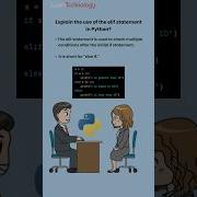 Оператор Elif в Python Python интервью Elif Elseif условия