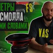 Параметры Тиля Смолла Fs Qts Vas простыми словами