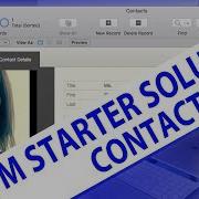 How Does FileMaker Contact Starter Solution Work FileMaker Starter Solution FileMaker Contact Video