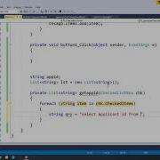 How To Fill CheckedListBox And Insert Data Into Database C Tube