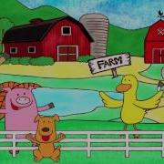 Farm Animals Song Animals Sounds Song Walk Around The Farm ELF Learning