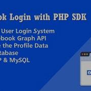 Login With Facebook Using PHP