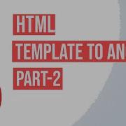 Convert HTML Template To Angular Project Part 2 How To Convert HTML To Angular 11 Html To Angula