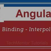 09 Data Binding Interpolation Angular Tutorial In Hindi Angular Tutorial For Beginners