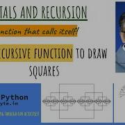 3 Fractals And Recursion Analysis Of How The Recursive Function To Draw Squares Works
